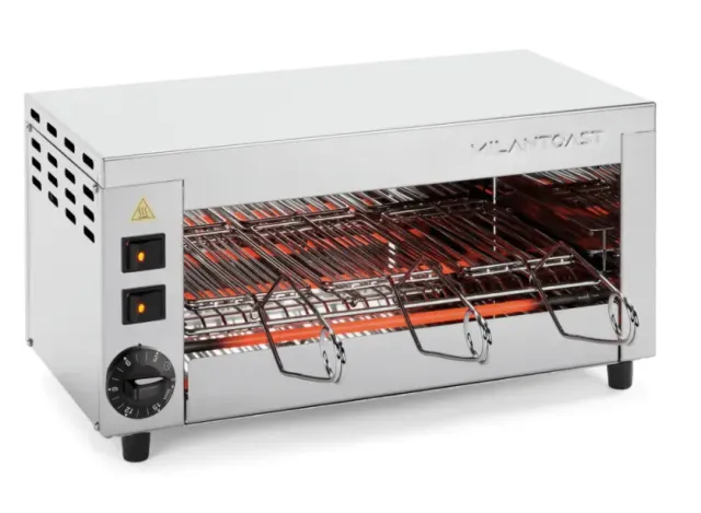 Milan Toast 1-niveau toaster inox rustfri