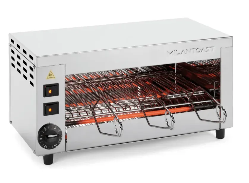Milan Toast 1-niveau toaster inox rustfri