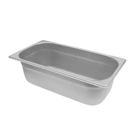 Ikaline Kantine GN-beholder 6 stk rustfrit stål