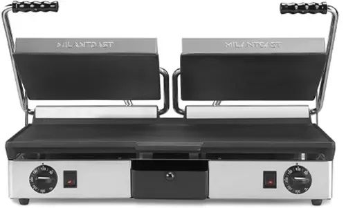 Milan Toast Snack grillplade dobbelt plancha
