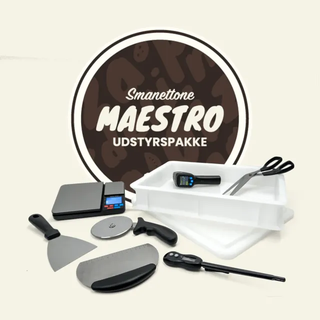 Smanettone Maestro Udstyrspakke pizzasæt