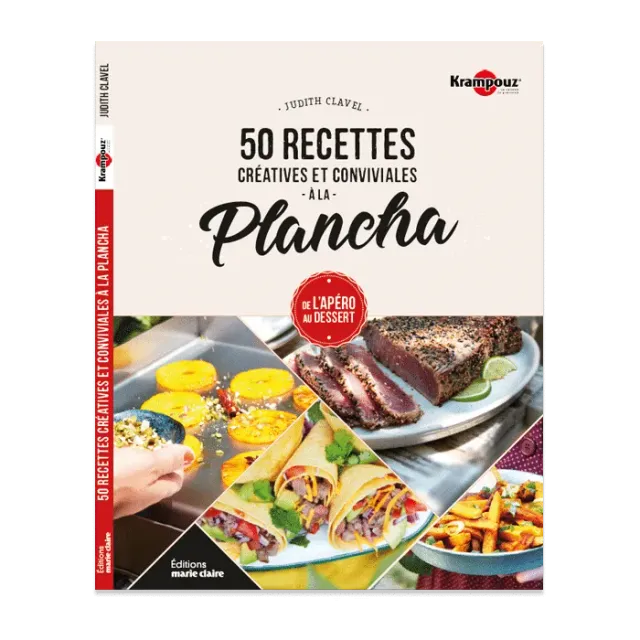 Krampouz ALR18 kogebog plancha 50 opskrifter