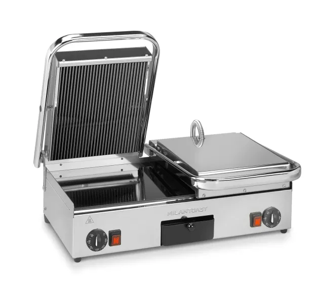 Milan Toast Plancha Grill Doble Vitroceramica grill
