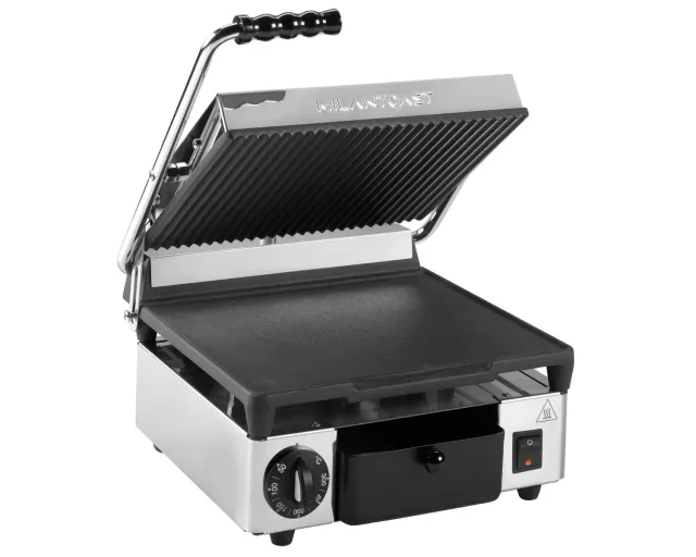 Milan Toast Milantoaster kontaktgrill glat/rillet