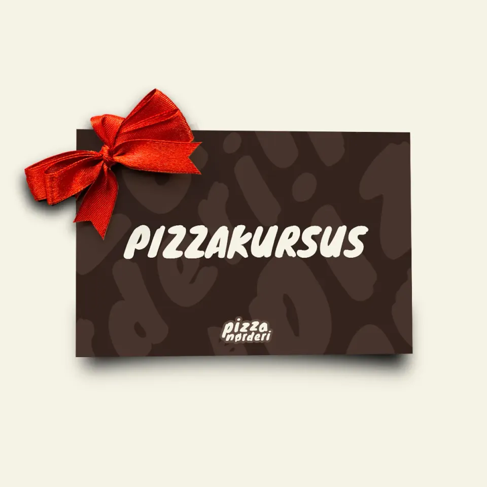 Pizzanørderi Gavekort pizzakursus napolitansk gave