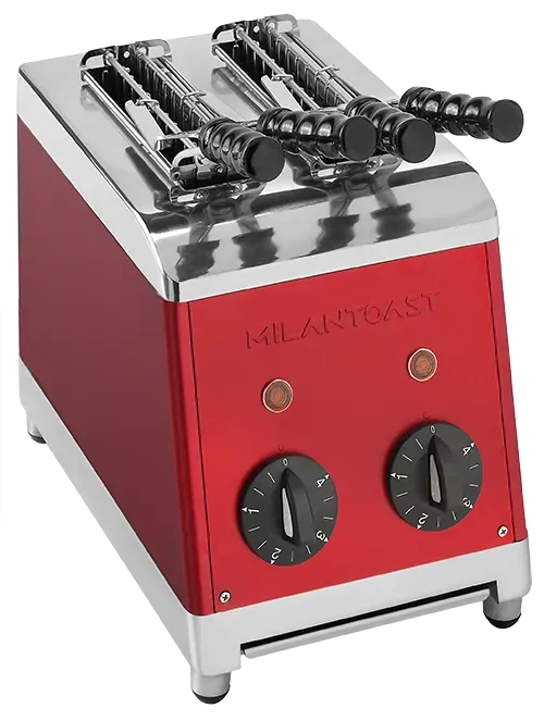 Milan Toast Classic brødrister rød klassisk