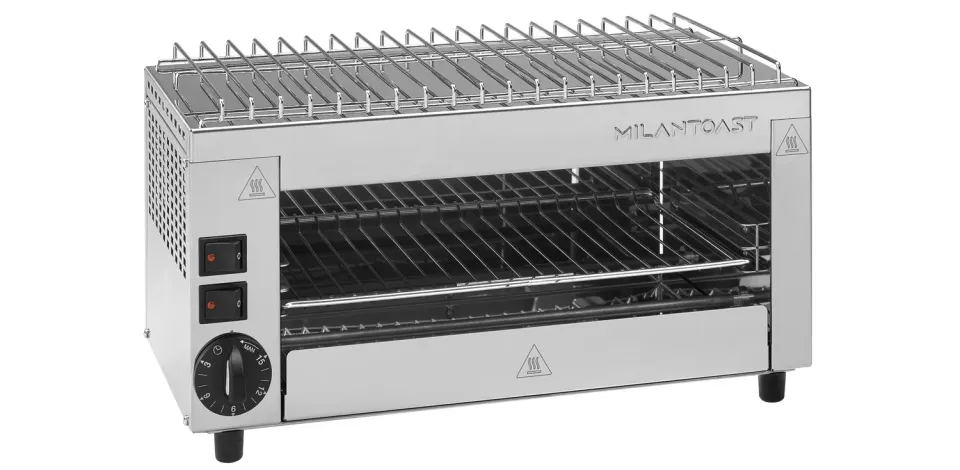 Milan Toast Multiuso 3 pinze toastmaskine inox