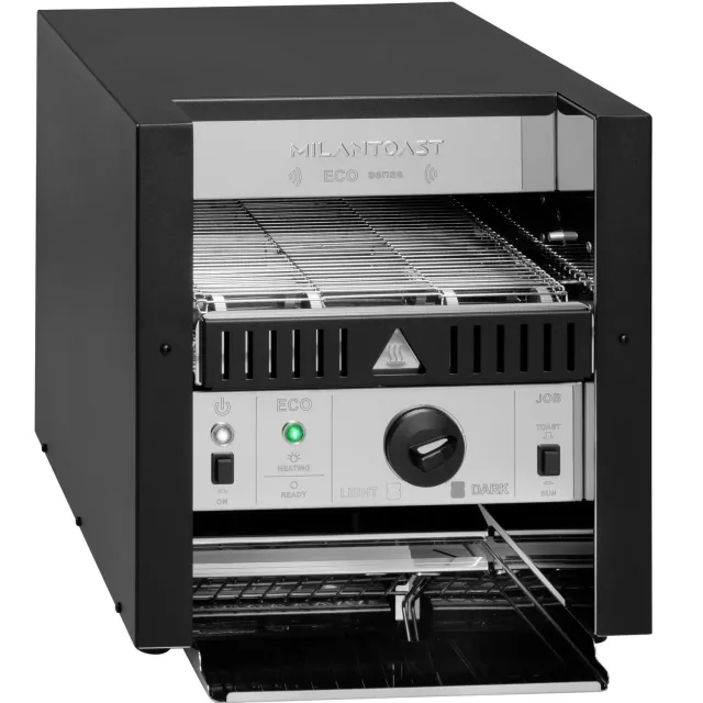 Milan Toast ECO Sense Conveyor Toaster brødrister sort