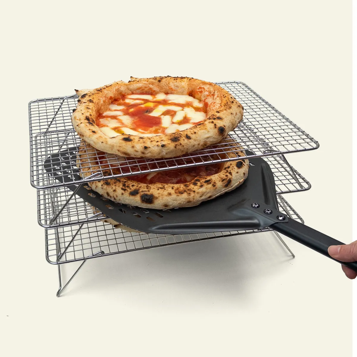 Pizzanørderi Griglia Inox afkølingsrist rustfrit stål