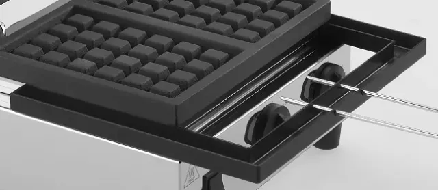 Milan Toast Waffle Tray vaffelbakke rustfrit stål