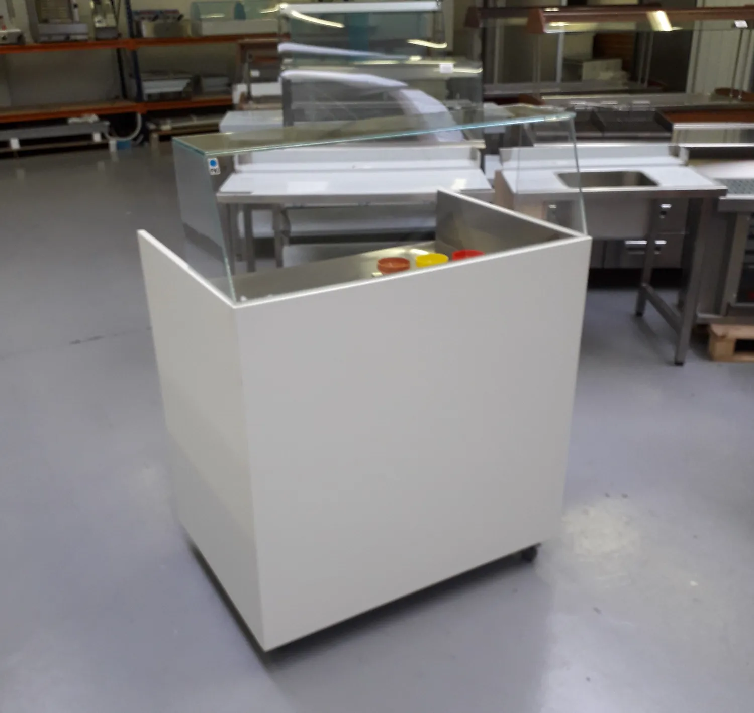 Ikaline Disk Arbejdsstation 185 arbejdsbord rustfrit