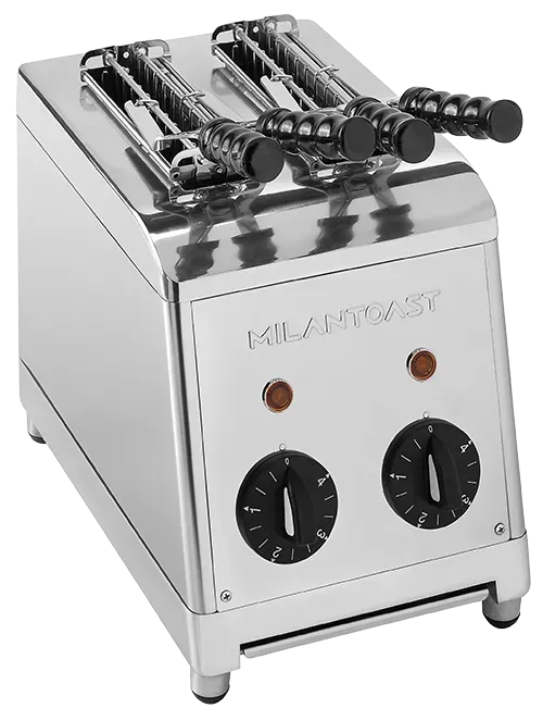 Milan Toast Classic Inox brødrister rustfrit stål