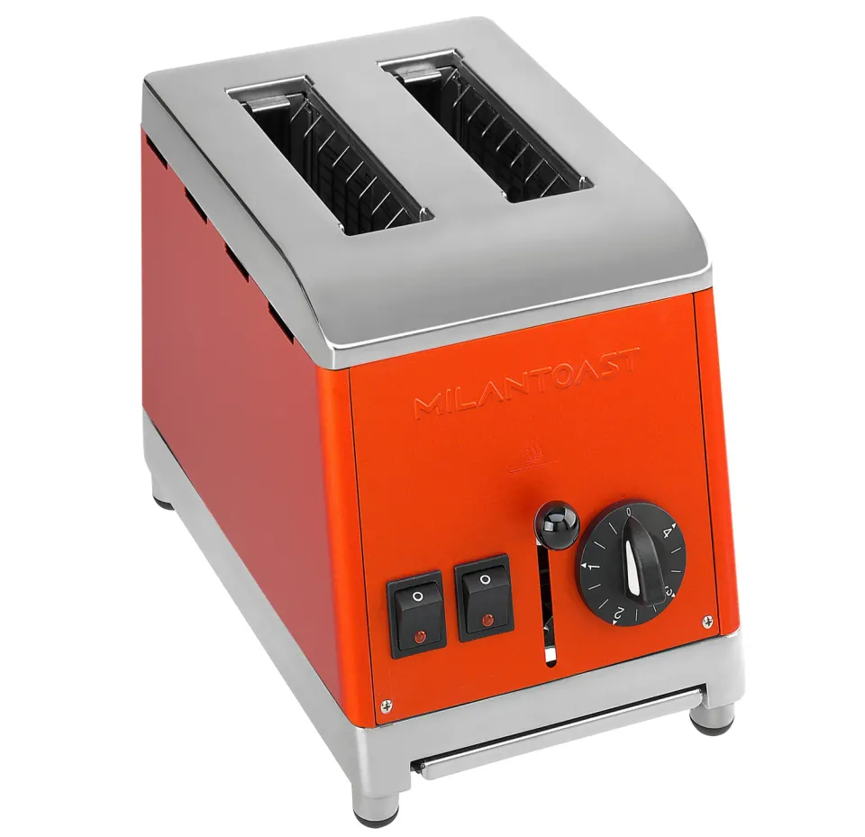 Milan Toast 2 Slice toaster orange 2 skiver